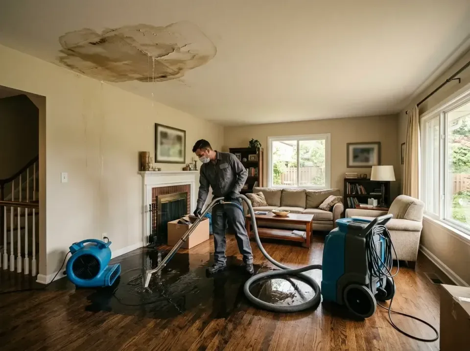 attic-pipe-burst-ceiling-drip-008 — frequently asked questions, Water Damage Restoration & Carpet Care in Lakewood, NY